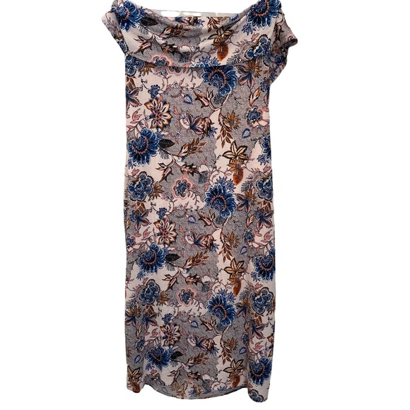 RACHEL Rachel Roy Dresses & Skirts - RACHEL Rachel Roy 2X off the shoulder July Blush floral summer maxi dress